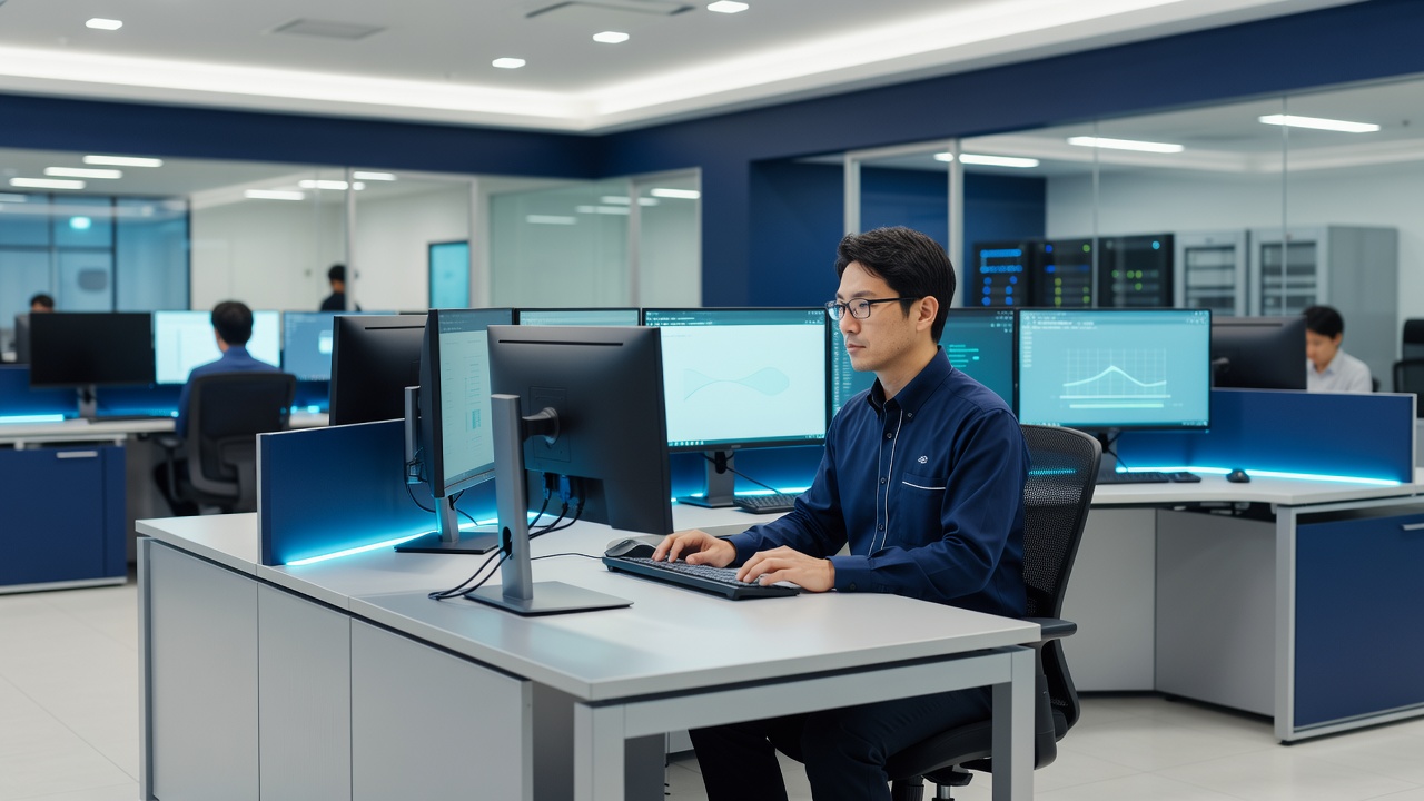 システム運用監視の様子